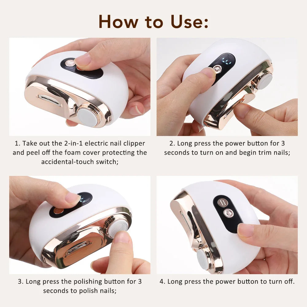 NailEase Electric Clipper