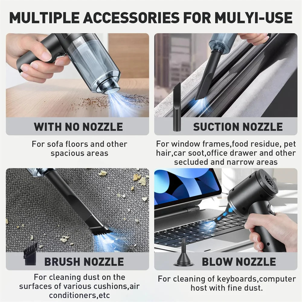 CleanGo Mini Vacuum