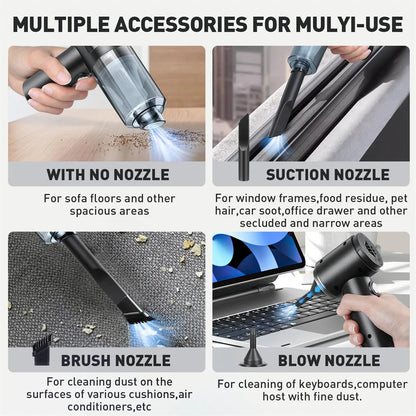 CleanGo Mini Vacuum