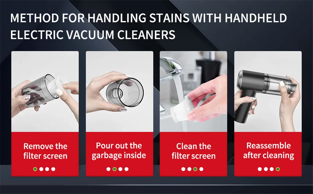 CleanGo Mini Vacuum